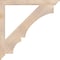 Ekena Millwork Balboa Traditional Smooth Bracket, Douglas Fir, 3 1/2"W x 44"D x 44"H BKT04X44X44BOA01SDF - alternate 2